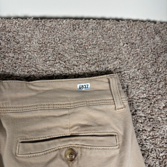 American Eagle Outfitters Womens Kick Boot Pants Tan Khaki Size 10 Short - Picture 9 of 9